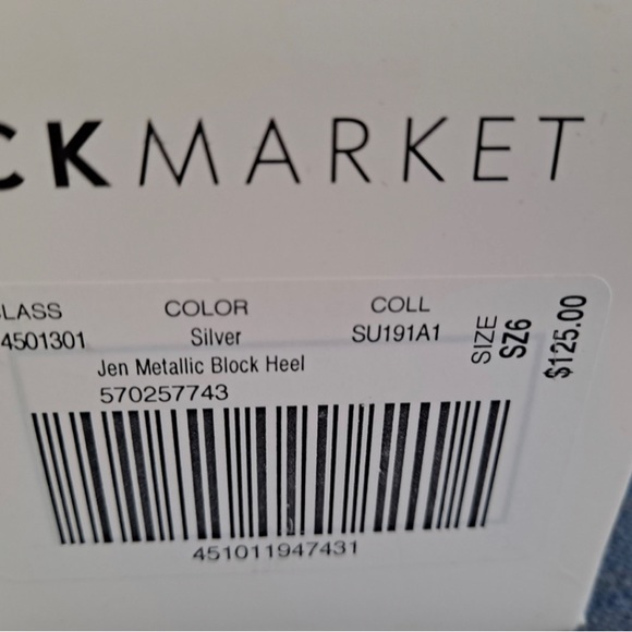 Sliver high heels - Picture 3 of 6